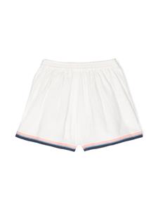 Zimmermann Alight striped-edge shorts - Wit