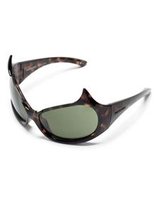 Balenciaga Eyewear Gatham Cat zonnebril met schildpadschild-design - Bruin