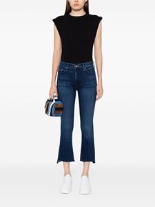 MOTHER The Insider cropped bootcut jeans - Blauw