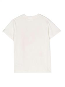 Molo T-shirt met tie-dye print - Beige