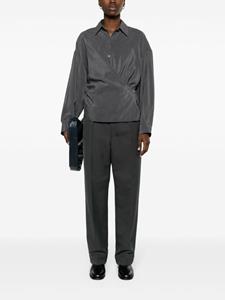 Lemaire tailored straight-leg trousers - Grijs