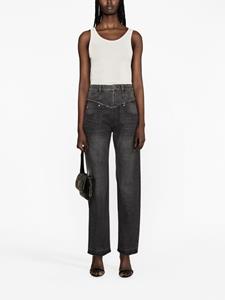 ISABEL MARANT Straight jeans - Zwart