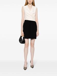 Christian Dior Pre-owned tweekleurige mini-jurk - BLACK/WHITE