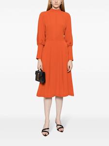 Céline Pre-Owned Midi-jurk met pofmouwen - Oranje