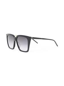 Saint Laurent Eyewear SLM100 zonnebril met vierkant montuur - Zwart