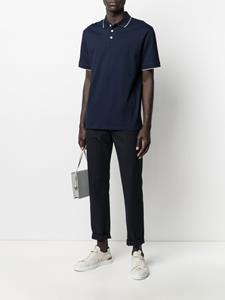 Giorgio Armani Poloshirt met korte mouwen - Blauw