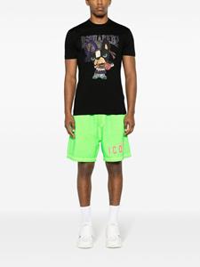 Dsquared2 Be Icon cotton shorts - Groen