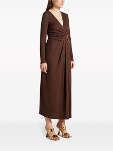 Acler Alfred chain-link midi dress - Bruin