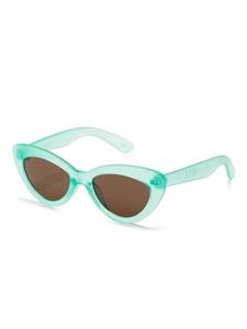 Molo Sola cat-eye frame sunglasses - Groen