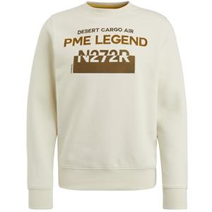 PME Legend Male Sweaters Psw2311472 Crewneck Soft Interlock Sweat