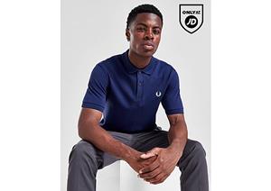 Fred Perry Core Short Sleeve Polo Shirt - Navy- Heren