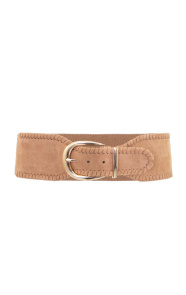 Jurkjes Stretchy Suede Riem Marcha Taupe