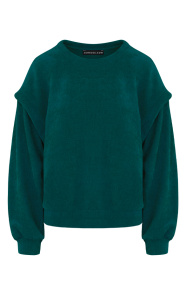 Jurkjes Corduroy Sweater Florien Emerald
