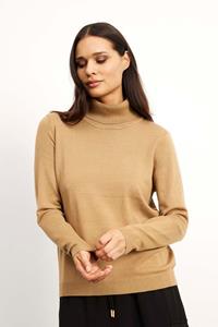 IN FRONT CAMILLE HIGH NECK PULLOVER 15273 825 (Camel 825)