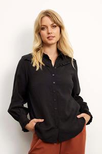 IN FRONT MOLLY SHIRT 15861 999 (Black 999)