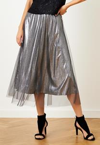 IN FRONT LUCIANA SKIRT 15404 011 (Silver 011)