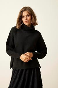 IN FRONT LOULOU SWEATER 15950 999 (Black 999)