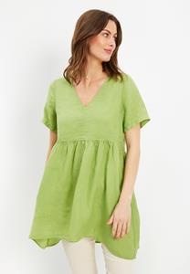 IN FRONT LINO TUNIC 15700 630 (Apple Green 630)