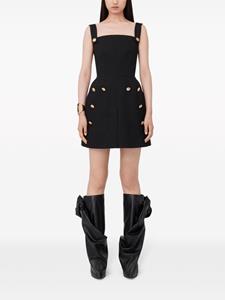 Alexander McQueen Mini-jurk met knopen - Zwart