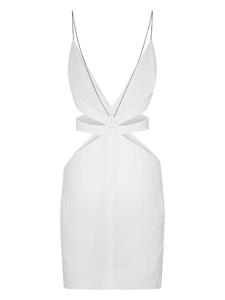 Dsquared2 Mini-jurk met V-hals - Wit