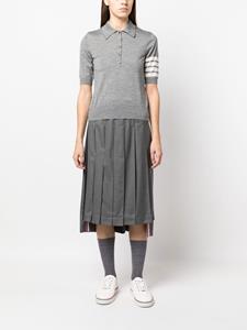 Thom Browne Poloshirt met korte mouwen - 055 LIGHT GREY