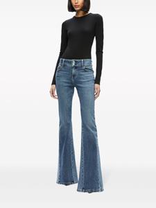 Alice + olivia Stacey flared-leg jeans - Blauw