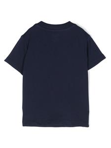 Ralph Lauren Kids Teddy Bear cotton T-shirt - Blauw