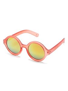 Molo tinted-lenses round-frame sunglasses - Rood