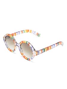 Molo Shelby logo-print sunglasses - Paars
