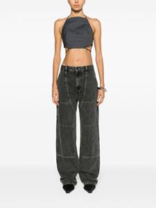 Helmut Lang straight-leg carpenter jeans - Grijs