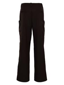 Sunnei panelled drawstring-waist cargo trousers - Bruin