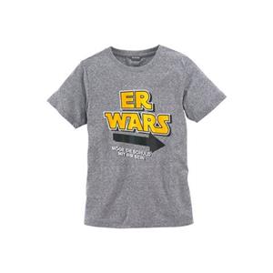 KIDSWORLD T-shirt ER WARS , quote
