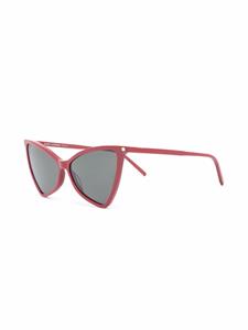Saint Laurent Eyewear Jerry zonnebril met cat-eye montuur - Rood