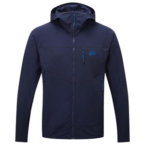 Mountain Equipment  Arrow Hooded Jacket - Softshelljack, blauw