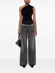 SLVRLAKE Re-Work Eva Double-Waistband jeans - Grijs