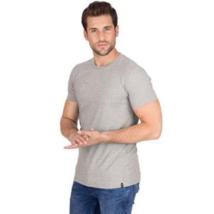 Trigema T-Shirt TRIGEMA Slim Fit T-Shirt aus DELUXE Baumwolle (1-tlg)