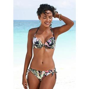 S.Oliver RED LABEL Beachwear Push-upbikinitop Herfst met gebloemd design