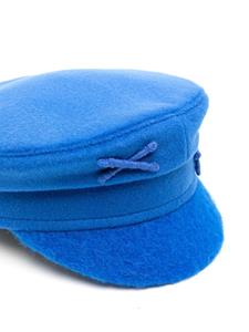 Ruslan Baginskiy brushed baker boy hat - Blauw