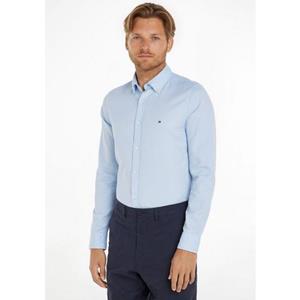 Tommy Hilfiger Langarmhemd NATURAL SOFT DOBBY SF SHIRT mit feinem Muster im Gewebe