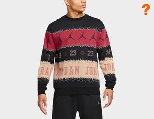 Jordan Essentials Holiday Fleece, Black
