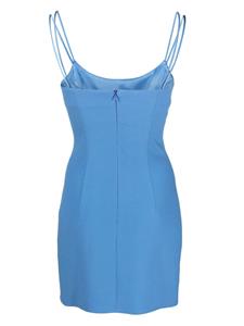 RXQUETTE Mini-jurk met satijnen afwerking - Blauw