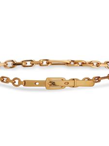 ETRO metallic chain-link belt - Goud