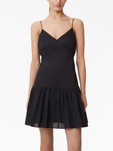 12 STOREEZ Mini-jurk met open rug - Zwart
