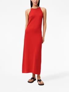 12 STOREEZ Fijngebreide mini-jurk - Rood