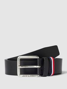 Jack & jones Leren riem met doornsluiting, model 'ESPO'