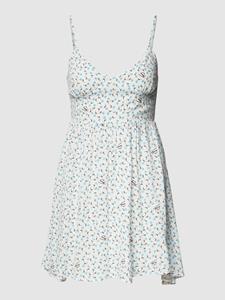 Tommy Jeans Mouwloze mini-jurk van viscose met all-over bloemenprint