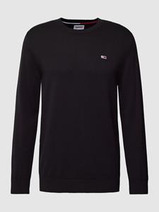 Tommy Jeans Gebreide pullover met ronde hals