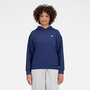 New Balance Hoodie Athletics French Terry - Navy Dames