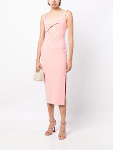 BEC + BRIDGE Midi-jurk met uitgesneden detail - Roze