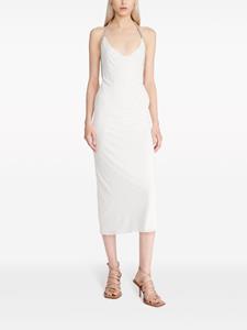 Dion Lee Barball rope-chain midi dress - Wit